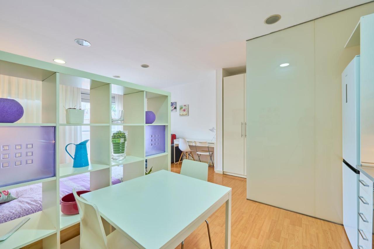 Precioso Loft En Badalona Centro Apartment Luaran gambar